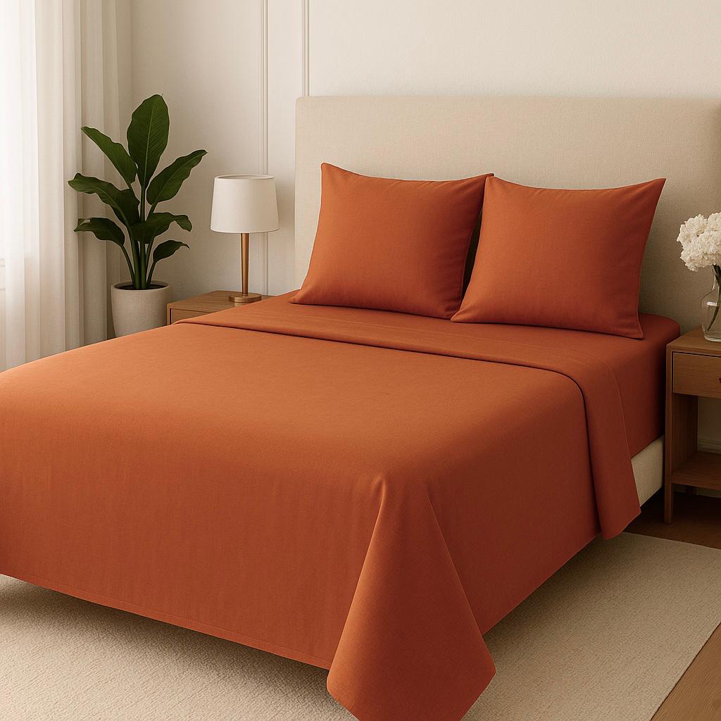 PLAIN BEDSHEET SETS
