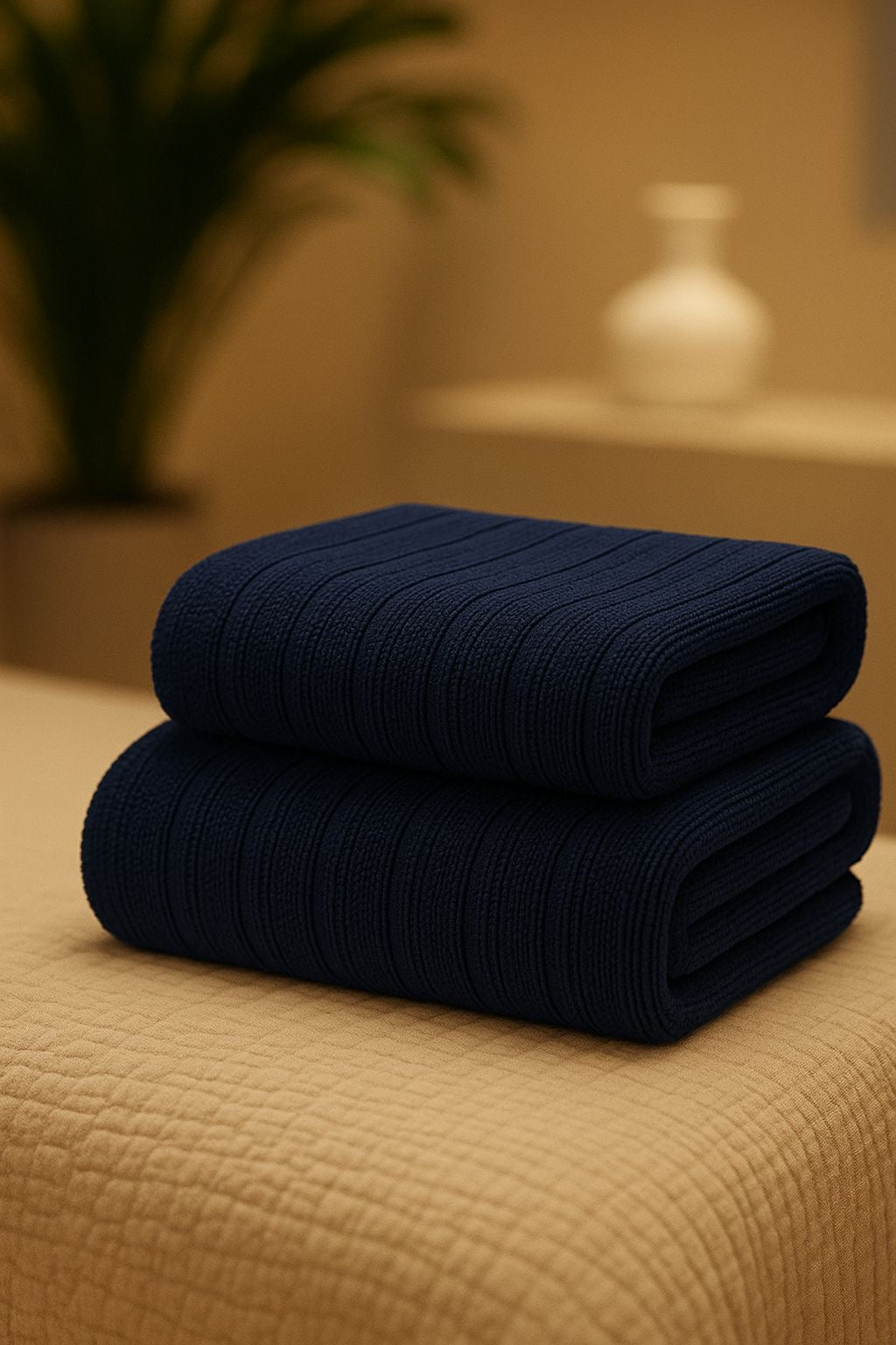 SPACE BLUE STRIPE TOWEL