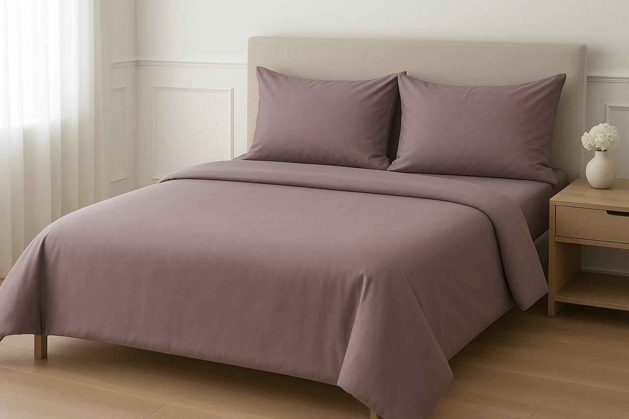 MAUVE DESERT BED SHEET SET