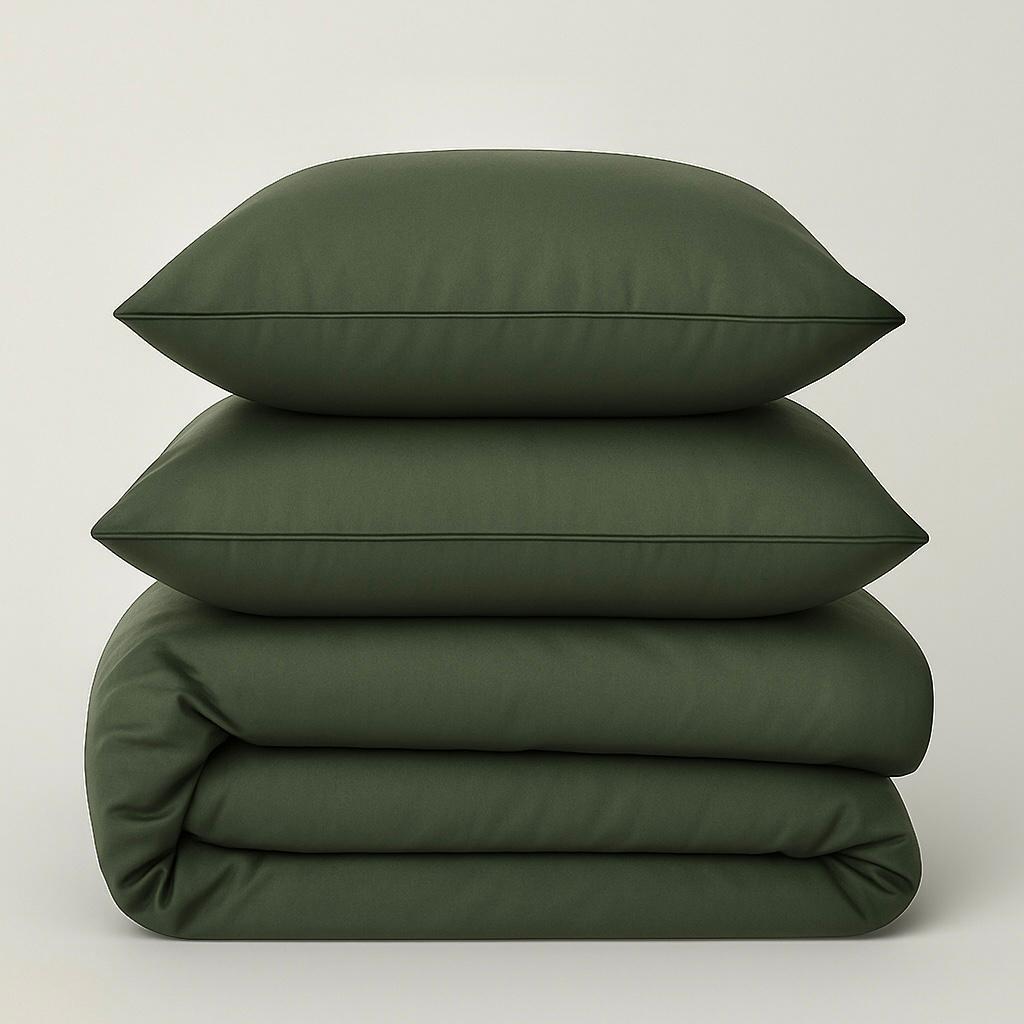 MOSS GREEN  BED SHEET SET